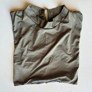 ACACIA SWIMWEAR Cropped Swim Top Size Medium